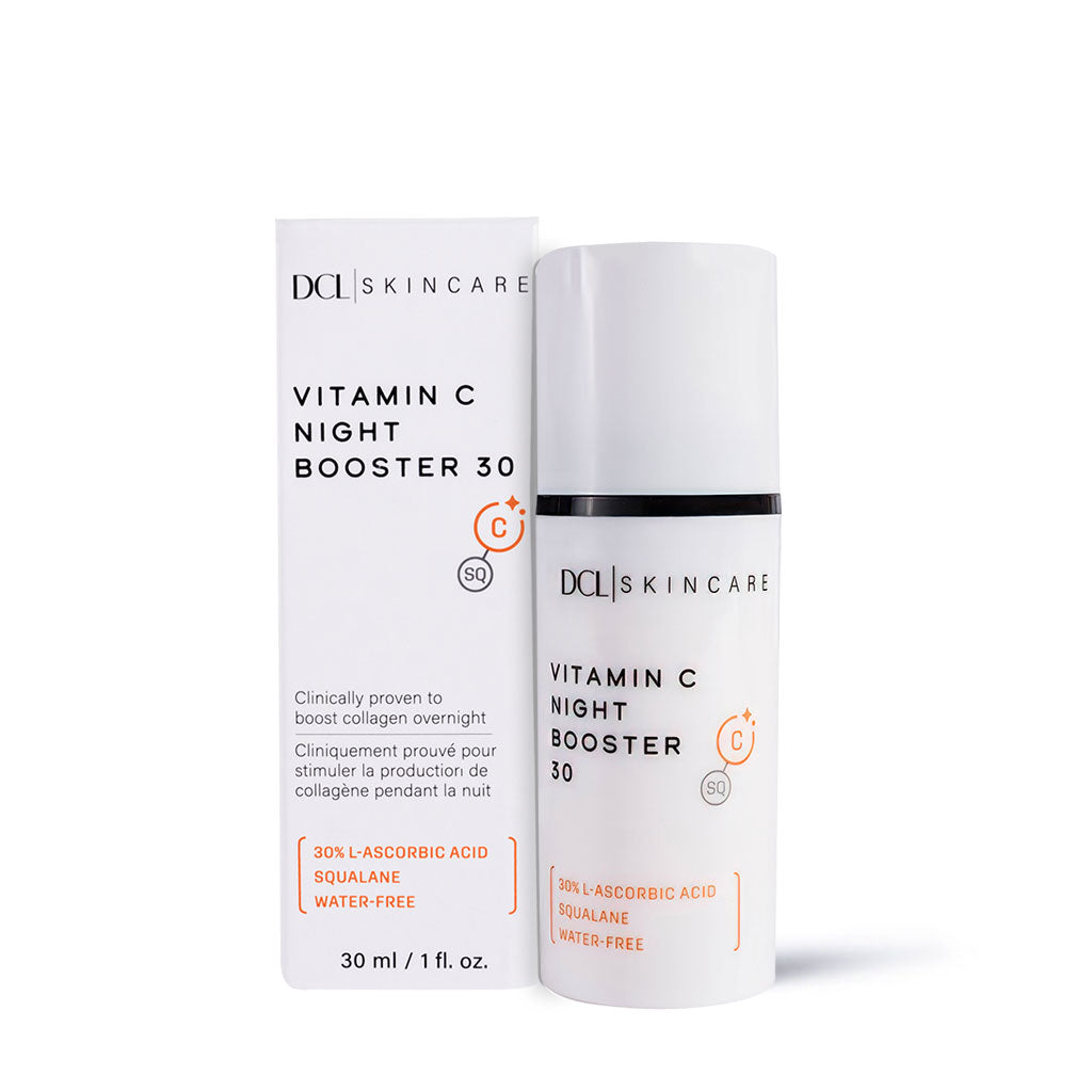 Vitamin Night Booster serum with carton